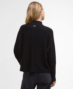 BarbourBarbour international Lola Knitted Jumper BlackTopsBlack - Blue Water Clothing
