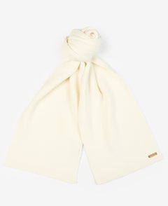 BarbourBarbour International Mallory Beanie & Scarf Gift Set Optic WhiteAccessories - Blue Water Clothing