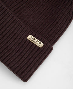 BarbourBarbour International Mallory Pom Beanie Hat BlackAccessories - Blue Water Clothing