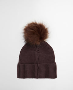 BarbourBarbour International Mallory Pom Beanie Hat BlackAccessories - Blue Water Clothing