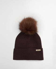 BarbourBarbour International Mallory Pom Beanie Hat BlackAccessories - Blue Water Clothing