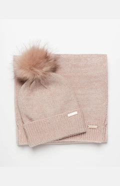 BarbourBarbour international Sparkle Beanie & Scarf Gift SetAccessories - Blue Water Clothing