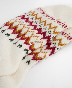 BarbourBarbour Kingsford Fair Isle Sock CloudFootwearCloud - Blue Water Clothing