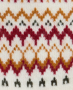 BarbourBarbour Kingsford Fair Isle Sock CloudFootwearCloud - Blue Water Clothing