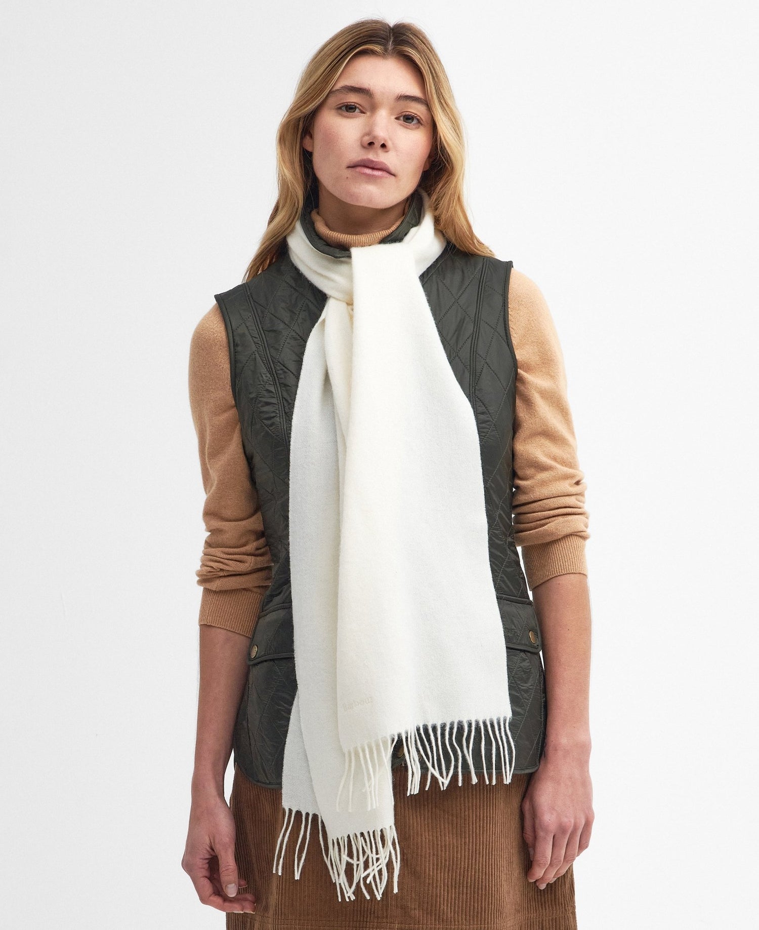 BarbourBarbour Lambswool ScarfScarf - Blue Water Clothing