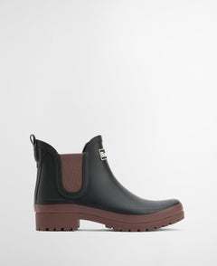 BarbourBarbour Mallow Chelsea Welly Black VicunaFootwearBlack/Vicuna - Blue Water Clothing