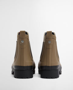 BarbourBarbour Mallow Chelsea Welly Military BrownFootwearMilitary Brown/Black - Blue Water Clothing