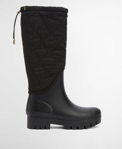 BarbourBarbour Marnie Quilted Tall Welly BlackFootwearBlack - Blue Water Clothing