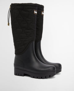 BarbourBarbour Marnie Quilted Tall Welly BlackFootwearBlack - Blue Water Clothing