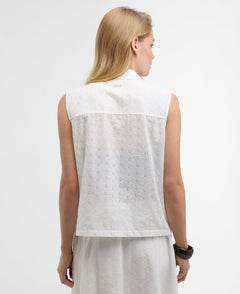 BarbourBarbour Melody ShirtTopsWhite - Blue Water Clothing