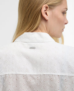 BarbourBarbour Melody ShirtTopsWhite - Blue Water Clothing