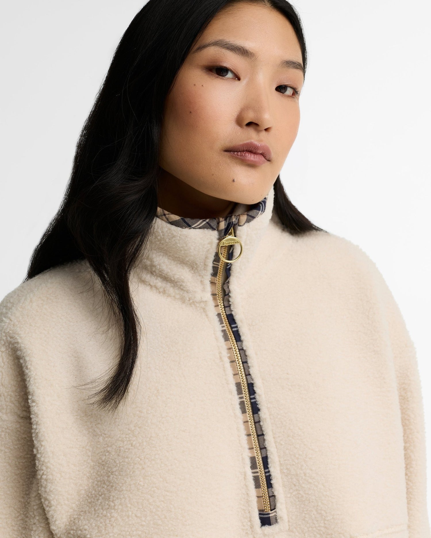 BarbourBarbour Merys FleeceJacketBirch - Blue Water Clothing