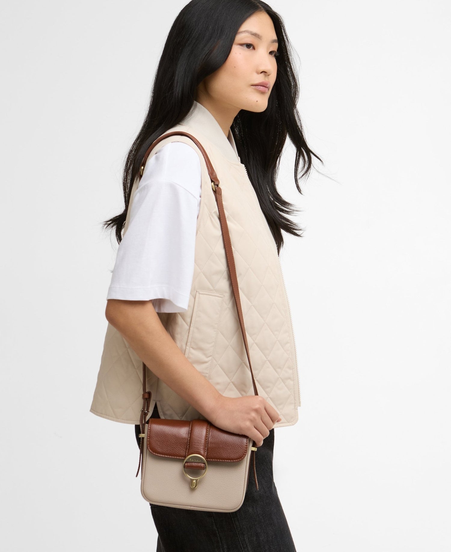 BarbourBarbour Mini Rosa Leather Crossbody BagAccessories - Blue Water Clothing