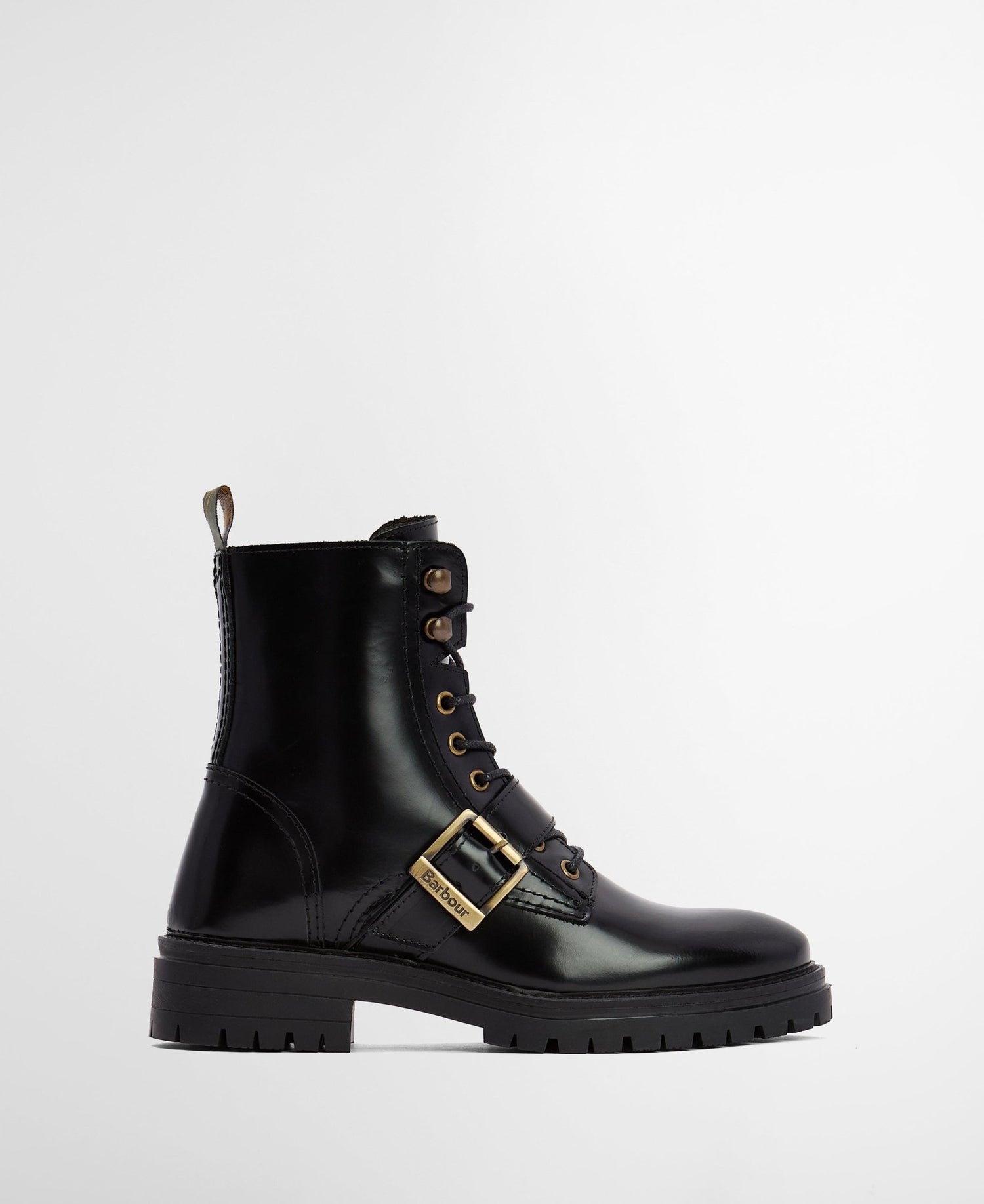 BarbourBarbour Ouseburne Lace Up BootBootsBlack Glace - Blue Water Clothing