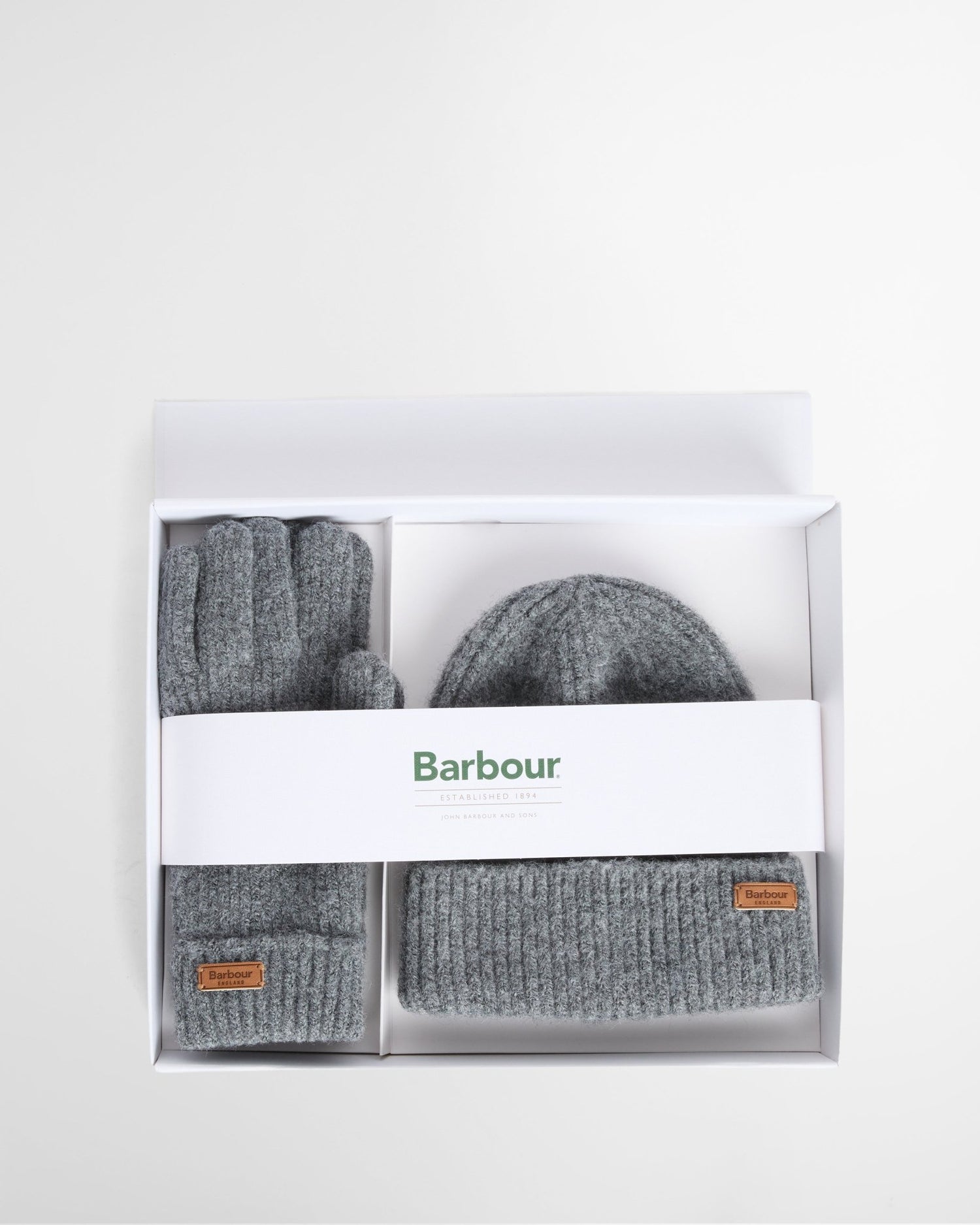 BarbourBarbour Pendle Beanie & Gloves Gift SetClothing - Blue Water Clothing