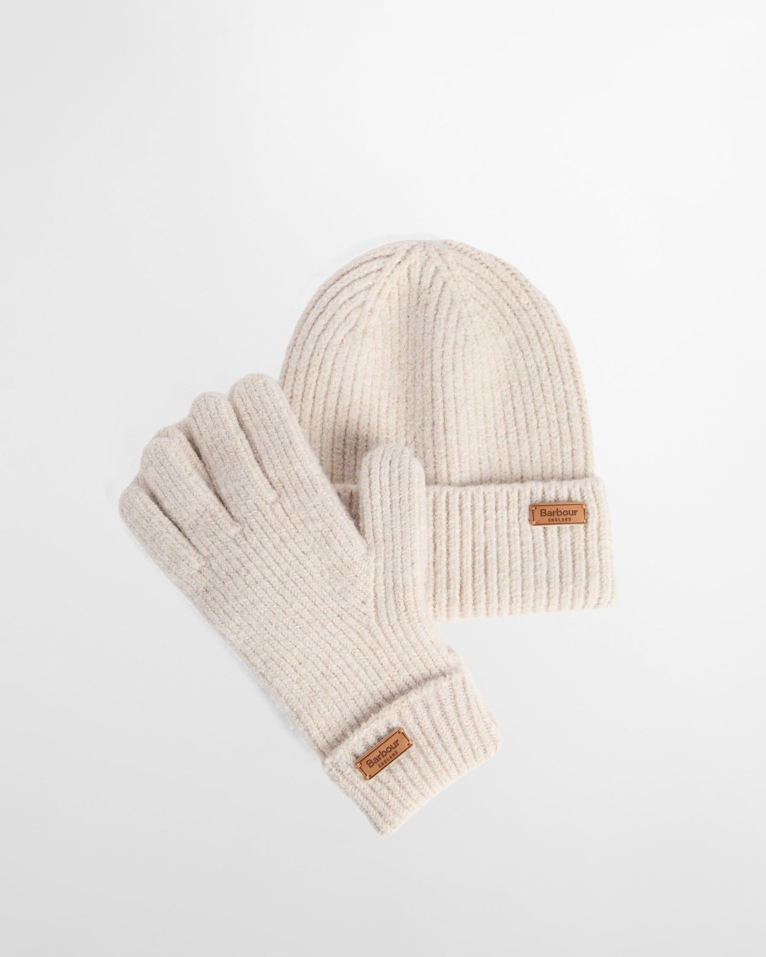 BarbourBarbour Pendle Beanie & Gloves Gift SetHat - Blue Water Clothing