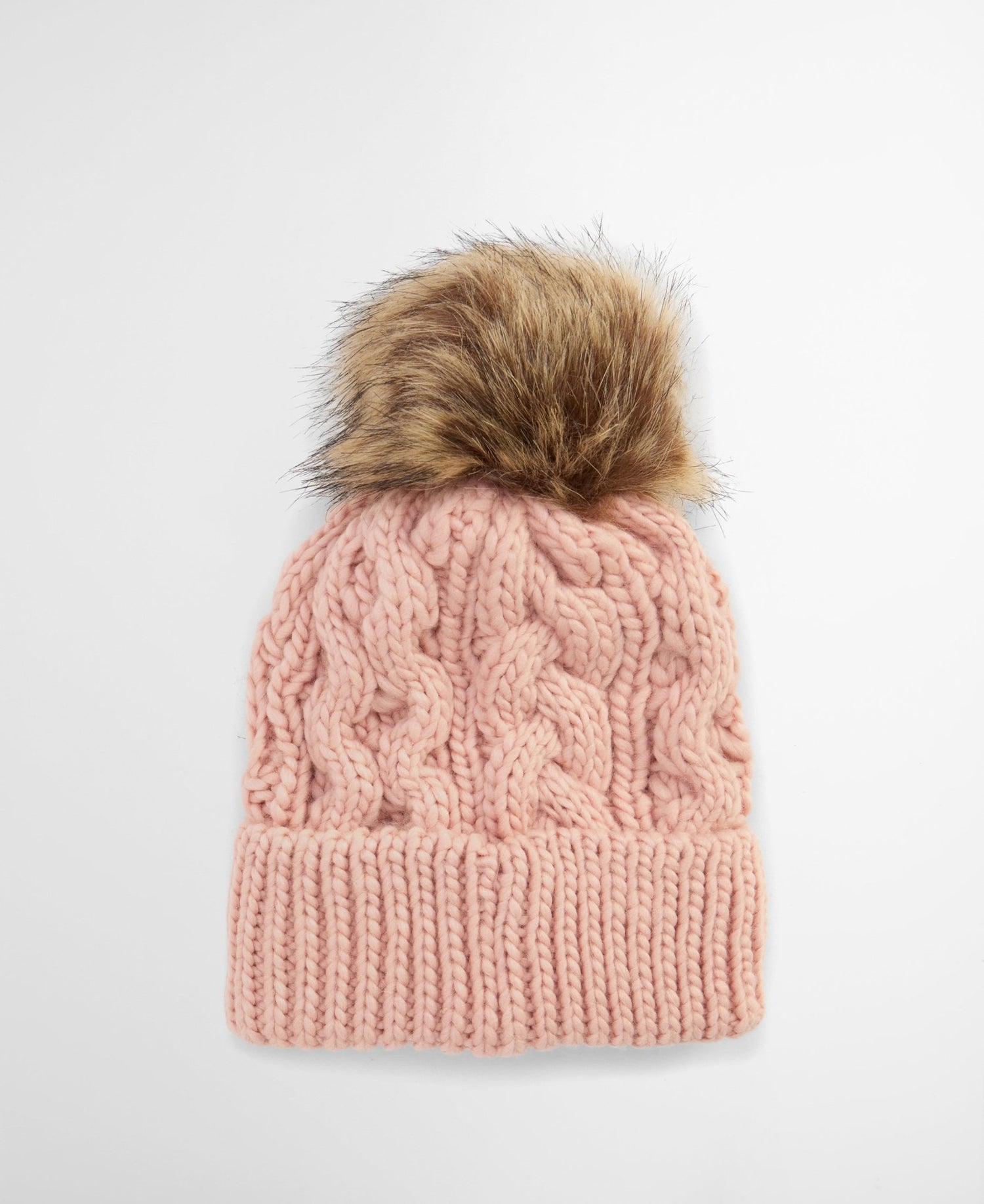 BarbourBarbour Penshaw Beanie HatHatPink Blush - Blue Water Clothing