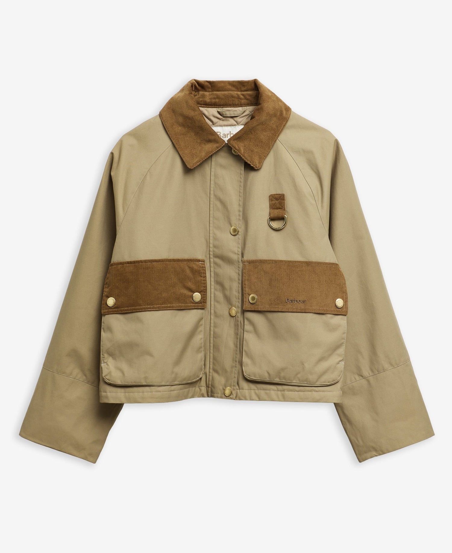 BarbourBarbour Phoebe Casual Jacket Military BrownCoats & JacketsMilitary Brown - Blue Water Clothing