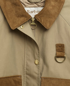 BarbourBarbour Phoebe Casual Jacket Military BrownCoats & JacketsMilitary Brown - Blue Water Clothing