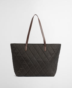 BarbourBarbour Quilted Tote Bag OliveBags - Blue Water Clothing