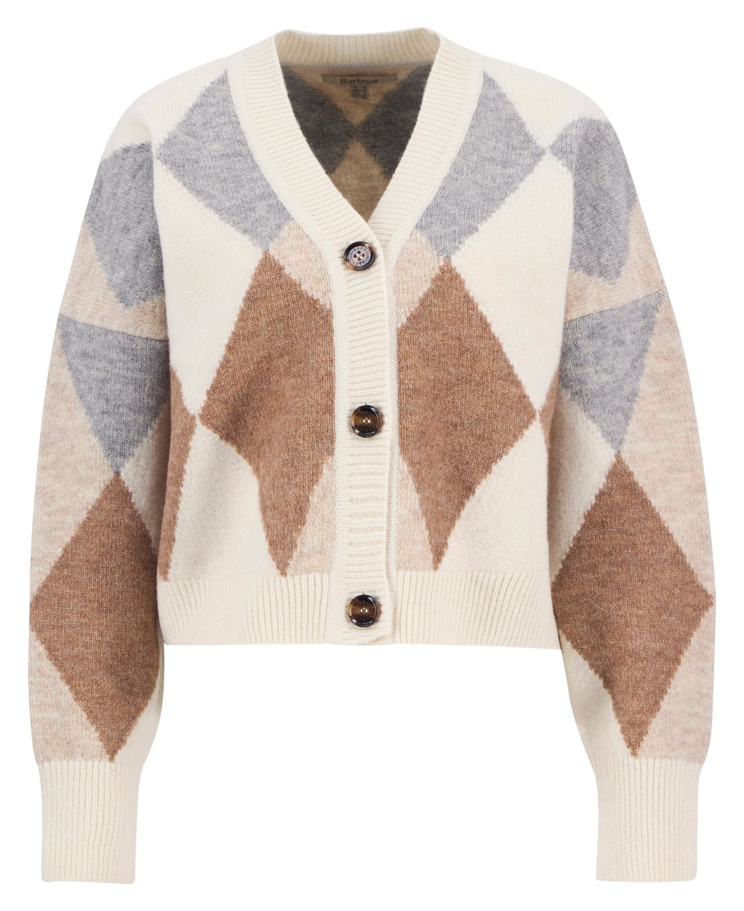 BarbourBarbour Silvia Knitted Cardigan MultiClothingMulti - Blue Water Clothing