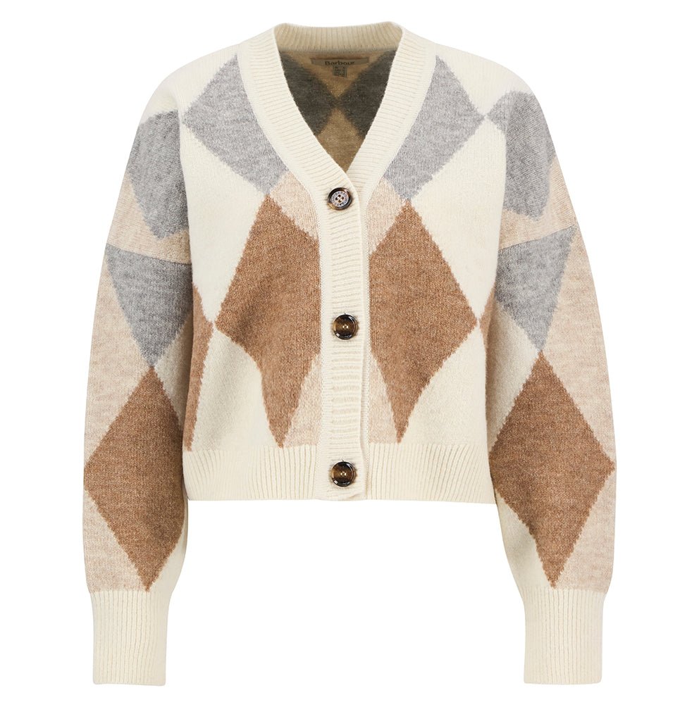BarbourBarbour Silvia Knitted Cardigan MultiClothingMulti - Blue Water Clothing