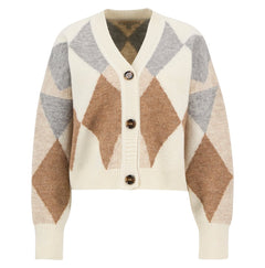 BarbourBarbour Silvia Knitted Cardigan MultiClothingMulti - Blue Water Clothing