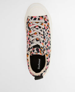 BarbourBarbour Stanhope TrainersFootwearLeopard Print Trainer - Blue Water Clothing