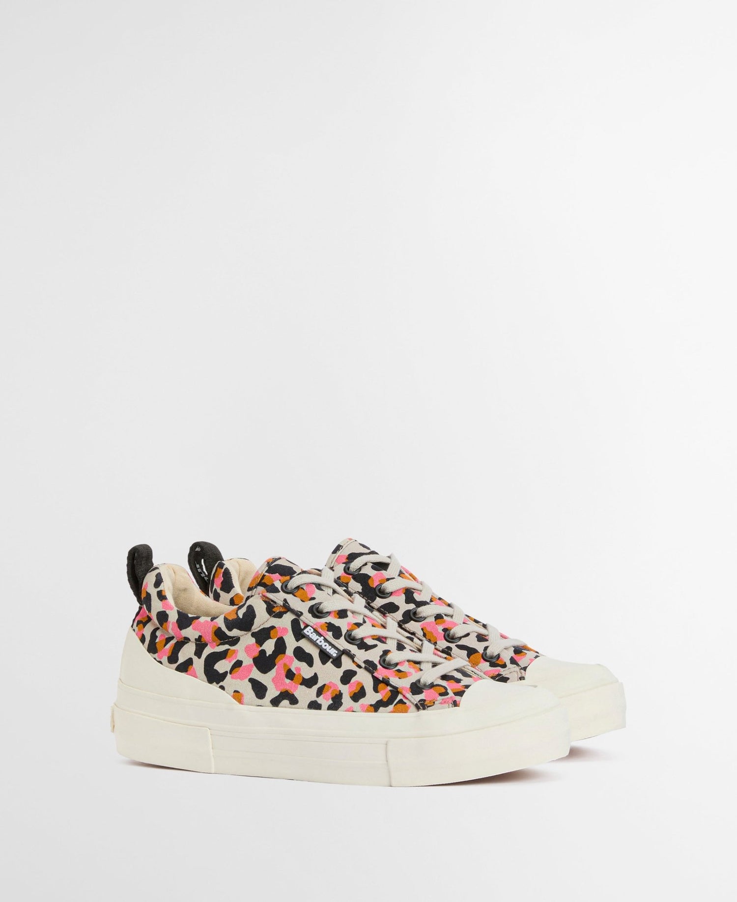 BarbourBarbour Stanhope TrainersFootwearLeopard Print Trainer - Blue Water Clothing