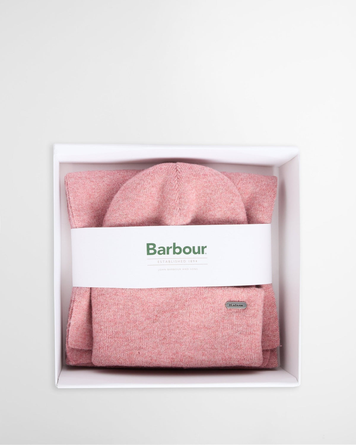Barbour Winona Beanie & Scarf Gift Set - Blue Water Clothing