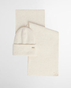 BarbourBarbour Winona Beanie & Scarf Gift SetScarf - Blue Water Clothing