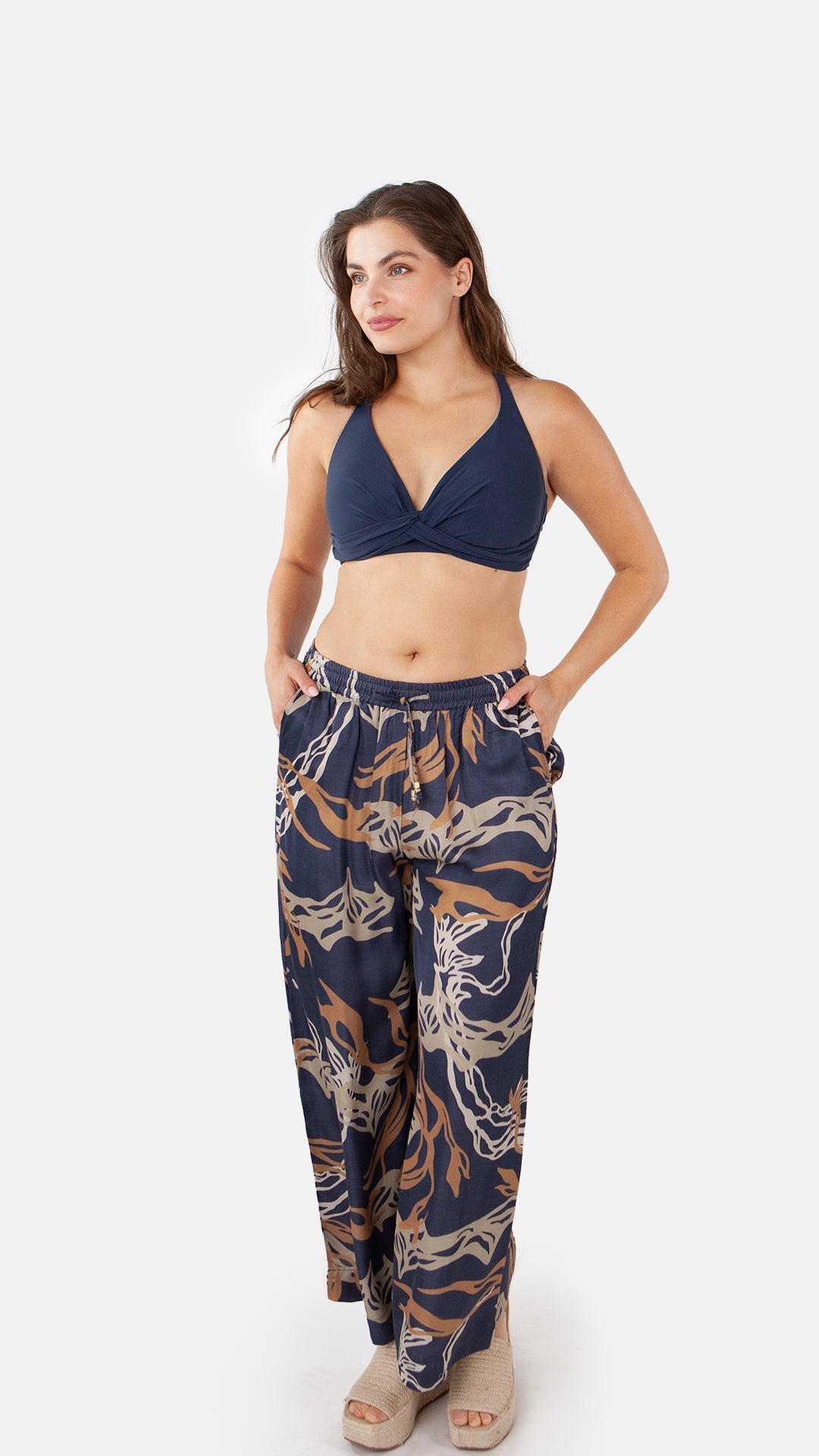 BartsBarts Navyo TrousersClothingNavy - Blue Water Clothing