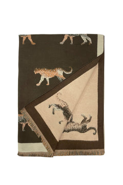 Blue Water ClothingLeopard Soft Woven Frayed ScarfClothing - Blue Water Clothing