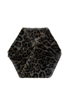 Blue Water ClothingLuxe Faux Fur Leopard Print SnoodAccessories - Blue Water Clothing