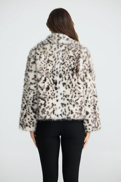 Brave And TrueBrave And True Bertoli Jacket Grey LeopardCoats & JacketsGrey Leopard - Blue Water Clothing