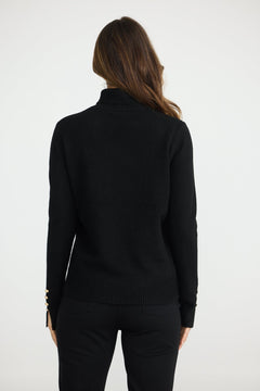 Brave And TrueBrave And True Pilot KnitTopsBlack - Blue Water Clothing