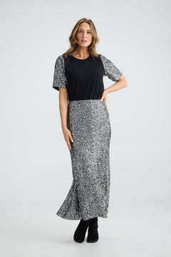 Brave And TrueBrave And True Ritz Sequin SkirtBottomsBronze - Blue Water Clothing