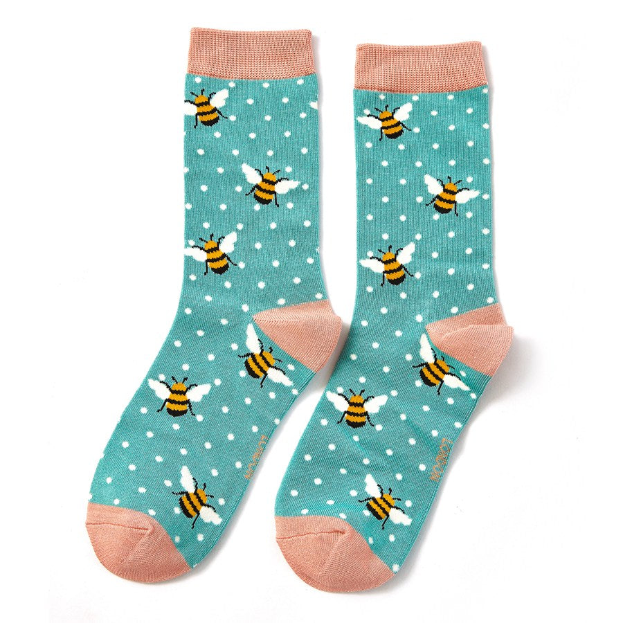 Bumble Bees Bamboo Socks