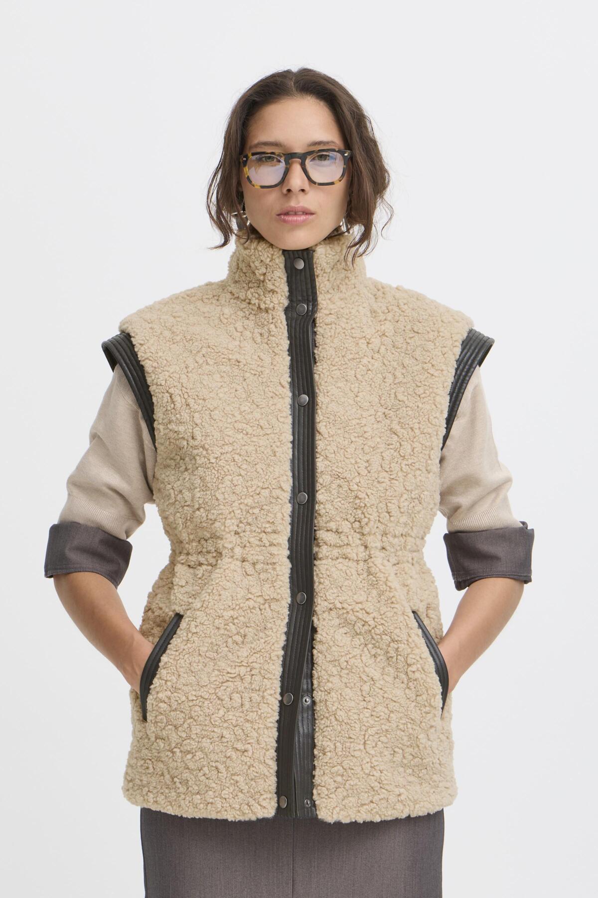 b.youngb.young BYAnamaj Waistcoat 2 HumusClothingHumus - Blue Water Clothing