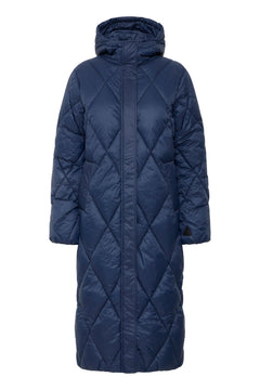 b.youngb.young BYBominax Long Coat NavyCoats & JacketsNavy - Blue Water Clothing