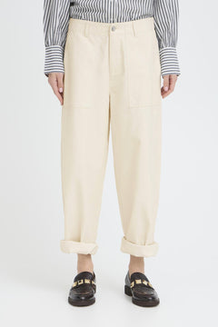 b.youngb.young BYELMA Pocket TrousersClothingBirch - Blue Water Clothing