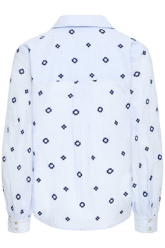 b.youngb.young BYFABIENNE Shirt Long SleeveClothingDella Robbia Blue - Blue Water Clothing