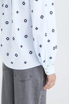 b.youngb.young BYFABIENNE Shirt Long SleeveClothingDella Robbia Blue - Blue Water Clothing
