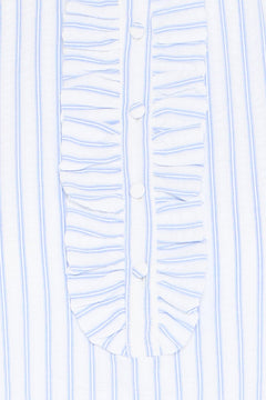 b.youngb.young BYGINETTE Frill BlouseClothingBright White - Blue Water Clothing