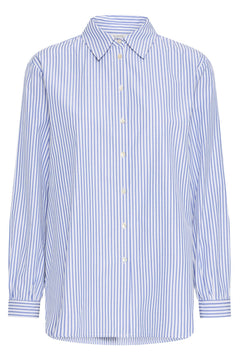 b.youngb.young BYHANIO Tape ShirtClothingHanio Stripe - Blue Water Clothing