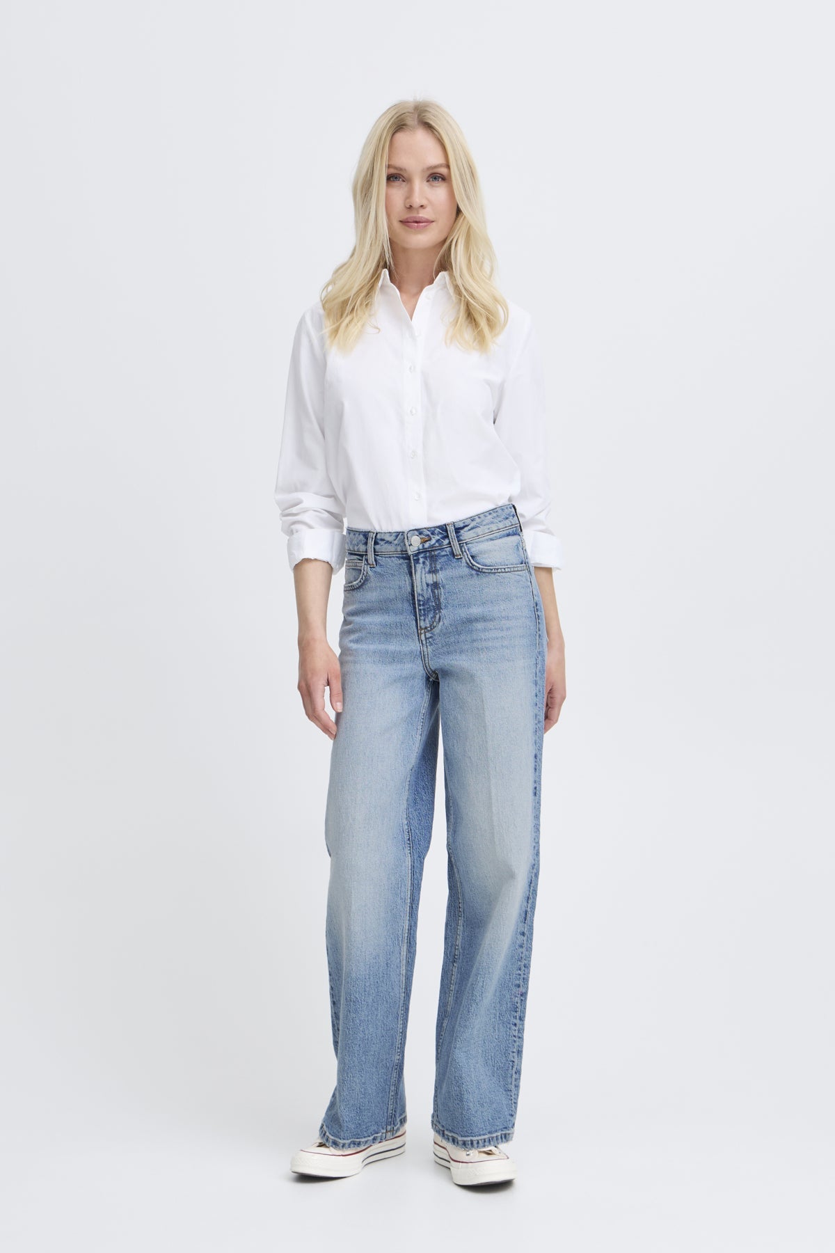 b.youngb.young BYKYJLA JeansClothingMid blue Denim - Blue Water Clothing