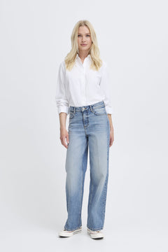 b.youngb.young BYKYJLA JeansClothingMid blue Denim - Blue Water Clothing