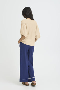 b.youngb.young BYMMORLA V - Neck Short Sleeve TopClothingOyester Melange - Blue Water Clothing