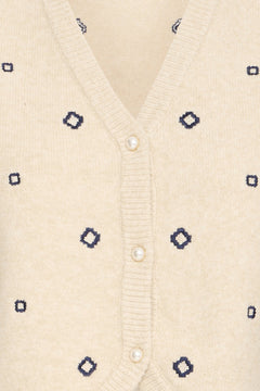 b.youngb.young BYNADIKA Knitted VestClothingOyester Grey - Blue Water Clothing