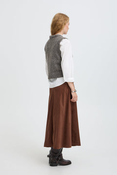 b.young BYNAIMA SlipoverJava Melange - Blue Water Clothing